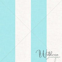 Load image into Gallery viewer, “Lemons &amp; Blossoms" - Stripe Linen | Celeste
