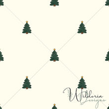 Load image into Gallery viewer, “Vintage Christmas" Evergreens | Cream

