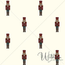 Load image into Gallery viewer, “Vintage Christmas" Nutcracker | Cream
