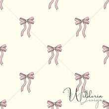 Load image into Gallery viewer, "Vintage Christmas" Pink Bows
