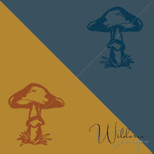 Load image into Gallery viewer, Angela - Wild Mushrooms &amp; Wood Grain
