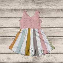 Load image into Gallery viewer, Circle Skirt Sleeveless Dress Mockup
