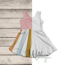 Load image into Gallery viewer, Circle Skirt Sleeveless Dress Mockup
