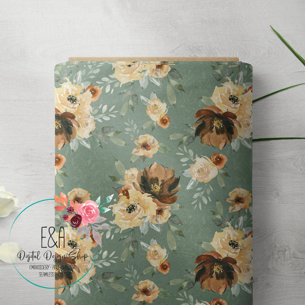 Rustic Florals - Dawn **Limited Design**