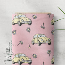 Load image into Gallery viewer, &quot;Vintage Spring&quot; Cars - Canary Floral
