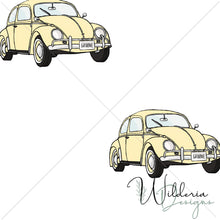 Load image into Gallery viewer, &quot;Vintage Spring&quot; Cars - Canary
