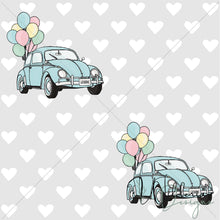 Load image into Gallery viewer, &quot;Vintage Spring&quot; Cars with Balloons - Serene - Hearts
