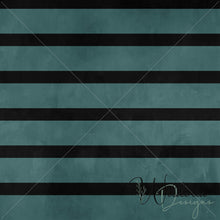 Load image into Gallery viewer, Chalk Stripes - Blue Teal
