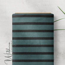 Load image into Gallery viewer, Chalk Stripes - Blue Teal
