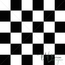 Load image into Gallery viewer, &quot;Vintage Spring&quot; Checker Print - Midnight
