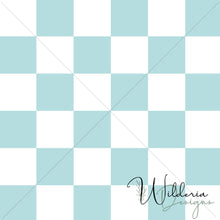 Load image into Gallery viewer, &quot;Vintage Spring&quot; Checker Print - Serene
