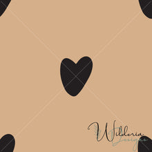 Load image into Gallery viewer, Handdrawn Hearts (Cheetah Coordinate) - Cappucino
