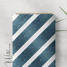Load image into Gallery viewer, Candycane Glitter Stripes - Blue Raspberry
