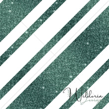 Load image into Gallery viewer, Candycane Glitter Stripes 3 - Holly
