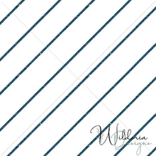 Load image into Gallery viewer, Candycane Glitter Stripes Mini - Blue Raspberry
