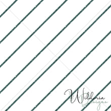 Load image into Gallery viewer, Candycane Glitter Stripes Mini - Holly
