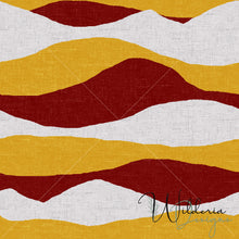 Load image into Gallery viewer, Linen Mountains - Red/Yellow
