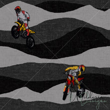 Load image into Gallery viewer, Linen Dirt Bikes - Red
