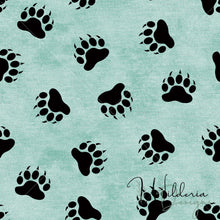 Load image into Gallery viewer, Forest Bear Paws Set - Blue *PNG Included
