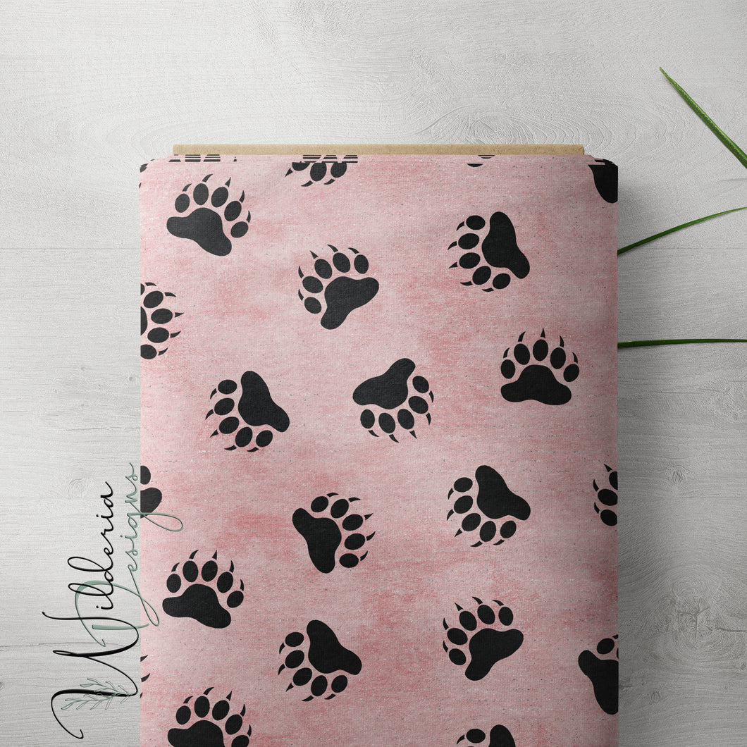 Forest Bear Paws Set - Pink *PNG Included