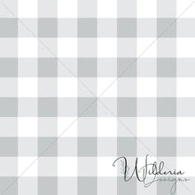 Load image into Gallery viewer, Gingham - Cloud - Rustic Floral Coordinate
