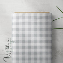 Load image into Gallery viewer, Gingham - Cloud - Rustic Floral Coordinate

