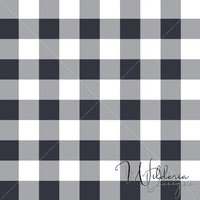 Load image into Gallery viewer, Gingham - Navy - Rustic Floral Coordinate
