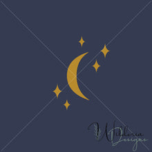 Load image into Gallery viewer, &quot;Golden Dreams&quot; Moons Panel Set - Space
