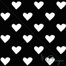 Load image into Gallery viewer, &quot;Vintage Spring&quot; Hearts - Midnight
