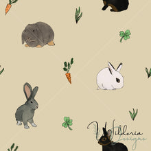 Load image into Gallery viewer, &quot;Hop To It&quot; Bunnies - Birch
