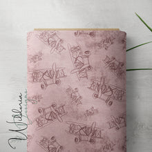 Load image into Gallery viewer, &quot;Little Aviator&quot; Collection Double Decker - Vintage Rose Linen
