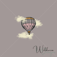 Load image into Gallery viewer, &quot;Little Aviator&quot; Collection Hot Air Balloon Panel - Purple Fog
