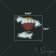 Load image into Gallery viewer, &quot;Little Aviator&quot; Collection Hot Air Balloon Panel - Compass
