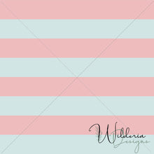 Load image into Gallery viewer, &quot;Little Aviator&quot; Collection Wide Stripe - Bubblegum
