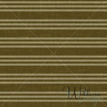 Load image into Gallery viewer, &quot;Little Aviator&quot; Collection Triple Stripe Linen - Olivier
