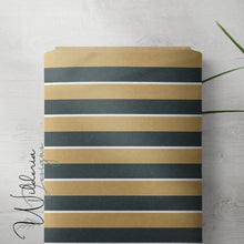 Load image into Gallery viewer, &quot;My Little World&quot; Collection - Double Stripe Aegean Sand

