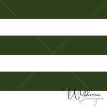 Load image into Gallery viewer, &quot;My Little World&quot; Collection - Stripe Evergreen

