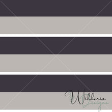 Load image into Gallery viewer, &quot;My Little World&quot; Collection - Double Stripe Plum Cloud

