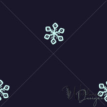 Load image into Gallery viewer, &quot;My Little World&quot; Collection - Snowflake Navy
