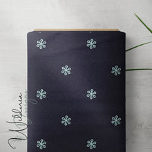 Load image into Gallery viewer, &quot;My Little World&quot; Collection - Snowflake Navy
