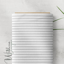 Load image into Gallery viewer, &quot;Vintage Spring&quot; Stripes - Pearl Grey
