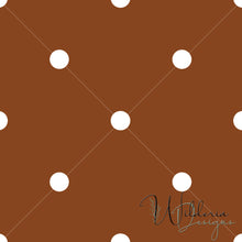 Load image into Gallery viewer, Polka Dots - Caramel - Rustic Floral Coordinate
