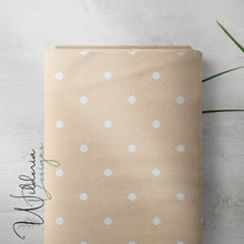 Load image into Gallery viewer, Polka Dots - Peach - Rustic Floral Coordinate
