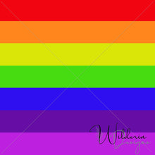 Load image into Gallery viewer, Rainbow Stripes 1&quot;
