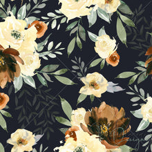 Load image into Gallery viewer, Rustic Florals - Navy **Limited Design**
