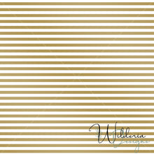 Load image into Gallery viewer, Simple Hearts - Stripe Coordinate - Gold
