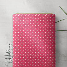 Load image into Gallery viewer, Spring Florals Mini Dots - Flamingo
