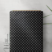 Load image into Gallery viewer, Spring Florals Mini Dots - Black
