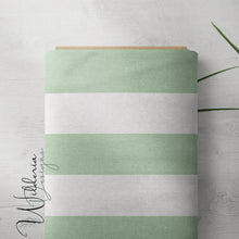 Load image into Gallery viewer, Summer Florals - Linen Stripe - Mist
