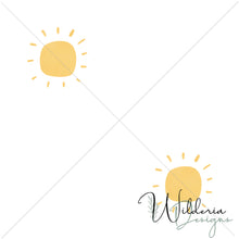 Load image into Gallery viewer, &quot;Surfs Up&quot; Suns - Yellow White
